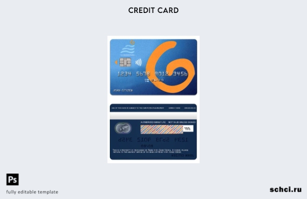 цифровая загрузка шаблона банковской карты Visa Cabo Verde Rede Vinti